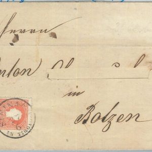 69819 - AUSTRIA - POSTAL HISTORY - TYP II on COVER from STEINACH 1860