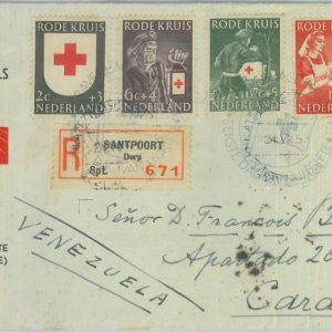 89936 - NETHERLANDS - Postal History - FDC COVER 1953  Medicine RED CROSS
