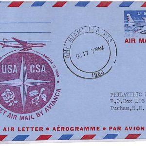 ai3450 - USA - POSTAL HISTORY - Stationery Aerogramme - Flowers ORCHIDS  1960