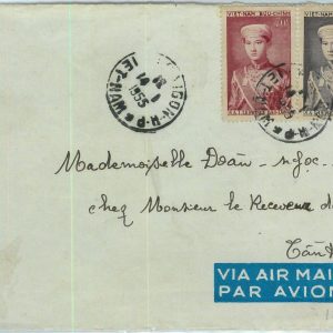 91246 -  VIETNAM - Postal History -   AIRMAIL COVER  1955