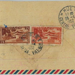 91265 -  VIETNAM - Postal History -   AIRMAIL COVER  1952