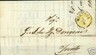 a1205  ITALY - LOMBARDO VENETO - Storia Postale  Sassone 36 Isolato su Circolare