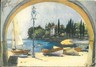 CARTOLINA d'Epoca - GENOVA:  Portofino - ILLUSTRATA