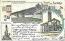 01076  -  CARTOLINA d'Epoca: PIACENZA Citta' - 1908 stile GRUS