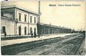 ME002  CARTOLINA d'Epoca: MESSINA città - STAZIONE TRENI