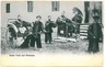 VINTAGE POSTCARD: HONG KONG - RICKSHAW AND SEDAN CHAIR!