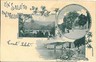 CARTOLINA d'Epoca - GENOVA:  RAPALLO - GRUSS AUS 1900