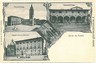 08255 CARTOLINA d'Epoca - PISTOIA: SALUTI