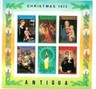 F019  FRANCOBOLLI - BARBUDA 1973:  NATALE  Christmas miniature sheet