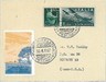 PESCARA - CHIUDILETTERA poster stamp SU BUSTA : SPETTACOLO AVIAZIONE 19474