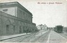 CARTOLINA d'Epoca - NAPOLI : POMPEI : STAZIONE FERROVIARIA
