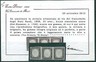 ANTICHI STATI : SARDEGNA sass 14Af - STRSCIA DA 3 NON LINGUELLATO - DIENA