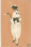 CARTOLINA d'Epoca DONNINE - Bella firmata CODOGNATO