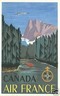 00460 - CARTOLINA d'Epoca - PUBBLICITARIA Illustrata: AVIAZIONE AIR FRANCE
