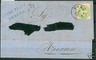 01520 -  ANTICHI STATI Lombardo Veneto - Storia Postale  Sas 37 su BUSTA ISOLATO