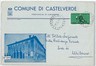 CARTOLINA d'Epoca BUSTA COMUNALE - CREMONA: CASTELVERDE