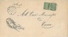 ITALIA REGNO - MANIFESTO CIRCOLARE annullo collettoria CORREZZO - 1890
