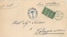 ITALIA REGNO - MANIFESTO CIRCOLARE annullo collettoria CAVAJON VERONESE - 1889