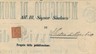 ITALIA REGNO: MANIFESTO CIRCOLARE annullo numerale 2983 MONTEFORTE D'ALPONE 1885