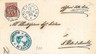 ITALIA REGNO - MANIFESTO CIRCOLARE annullo numerale 3444 ROVERCHIARA - 1885