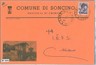 CARTOLINA d'Epoca: BUSTA COMUNALE - CREMONA: SONCINO