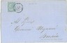 ITALIA REGNO - STORIA POSTALE: BRESCIA - CHIARI 1863