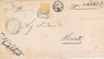 14336  - REGNO - Storia Postale -  ANNULLO COLLETTORIA: CASAZZA + TRESCORE  1876