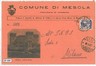 CARTOLINA d'Epoca: BUSTA COMUNALE - FERRARA: MESOLA