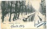 02616  CARTOLINA d'Epoca:   FANO - PESARO : NEVICATA 1903