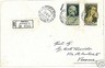 01341  - REPUBBLICA - Storia Postale -  FRODE POSTALE?   ANNO MARIANO Religion