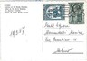 VATICANO - STORIA POSTALE : Cartolina  1957