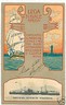 00489  - CARTOLINA d'Epoca - PUBBLICITARIA Illustrata: LA SPEZIA 1901 NAVI