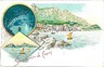 CARTOLINA d'Epoca: CAPRI - ILLUSTRATA: SOUVENIR GRUSS