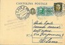 12096 ITALIA REGNO: INTERO POSTALE - ANNULLO AMBULANTE BL-VE