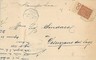 ITALIA REGNO - MANIFESTO CIRCOLARE annullo collettoria GAZZO VERONESE - 1893