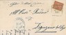 ITALIA REGNO - MANIFESTO CIRCOLARE annullo collettoria DOLCE' - 1890