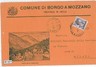 CARTOLINA d'Epoca BUSTA COMUNALE - LUCCA: BORGO MOZZANO