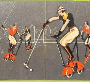 2696 - ITALY - VINTAGE ADVERTISING CARD   - SPORT -  POLO!