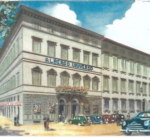 73632 - CARTOLINA d'Epoca - LUCCA   -  ALBERGO UNIVERSO