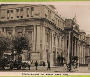 af0154 - ARGENTINA - VINTAGE POSTCARD - Buenos Aires -Medical Faculty and Morgue