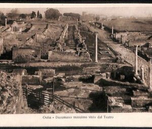 ab3329 - CARTOLINA D'EPOCA - Roma Provincia - Ostia
