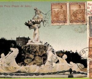af0157 - ARGENTINA - VINTAGE POSTCARD - Buenos Aires - Fuende Lola Mora
