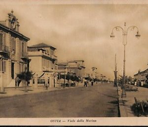 ab3336 - CARTOLINA D'EPOCA - Roma Provincia - Ostia