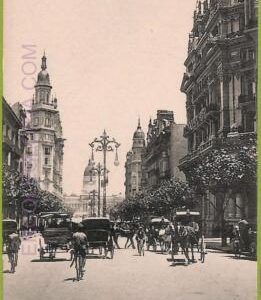 af0156 - ARGENTINA - VINTAGE POSTCARD - Buenos Aires - Avenida de Mayo
