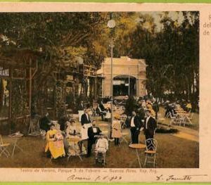 af0184 - ARGENTINA - VINTAGE POSTCARD - Buenos Aires - Teatro de Verano