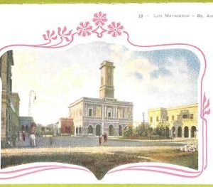 af0206 - ARGENTINA - VINTAGE POSTCARD - Buenos Aires, Los Mataderos