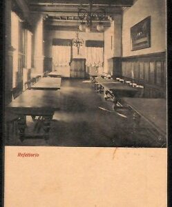 ab3369 - CARTOLINA D'EPOCA - Roma Provincia -   Refettorio