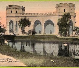 af0213 - ARGENTINA - VINTAGE POSTCARD - Buenos Aires - Casa de Osos - 1909