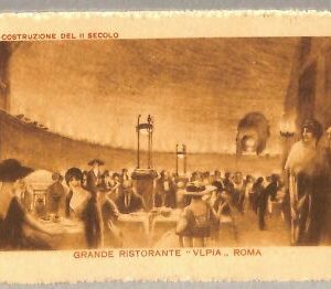 ab0417 - VINTAGE POSTCARD - ROME City: Restaurant "Vlpia"
