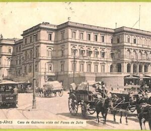 af0191 - ARGENTINA - VINTAGE POSTCARD - Buenos Aires - Paseo de Julio - 1911